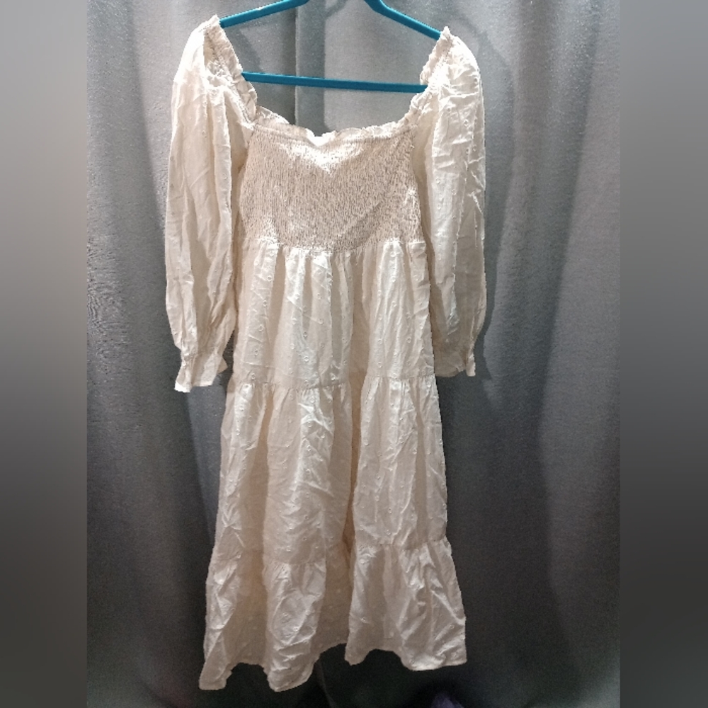 New Cream Dress